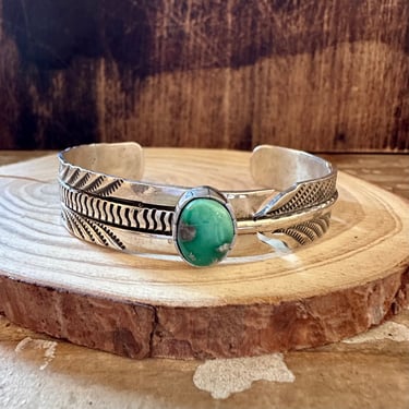 Rick Etcitty Vintage Navajo Sterling Silver Bracelet Native American Rick Etcitty Vintage Navajo Sterling Silver Bracelet Native American