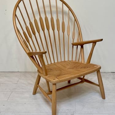 Hans Wegner Peacock Chair PP550 by Johannes Hansen Denmark Vintage Mid Century Original Collector's Item 