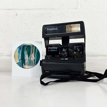 Vintage Polaroid OneStep CloseUp Camera 600 Instant Film Photography Tested Working Photographer Birthday Gift 90s 1990s 