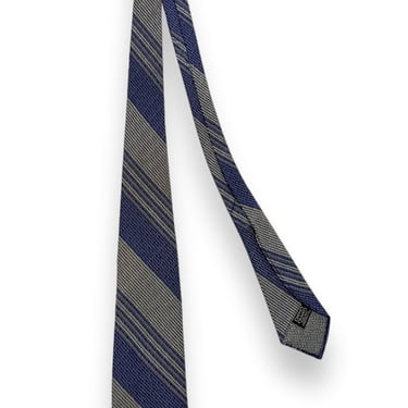 Vintage 1930s CHENEY CRAVATS Striped Necktie ~ Art Deco / Rockabilly / Swing ~ Neck Tie / Cravat ~ Stripe 
