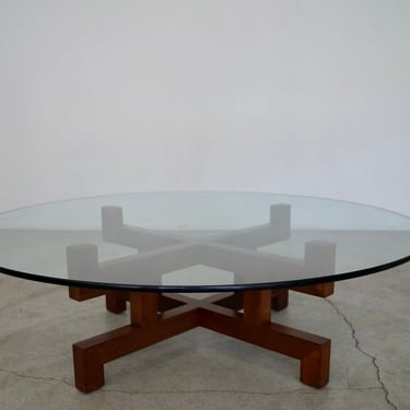 Mid-century Modern Architectural Coffee Table 