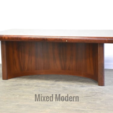 Refinished Danish Rosewood Desk by Dyrlund 