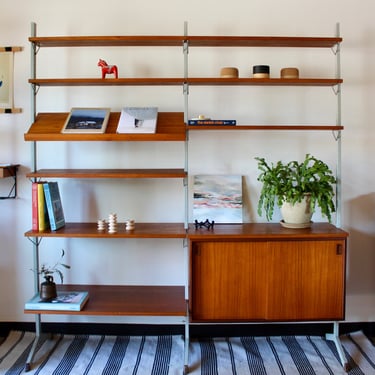 Swedish “Pira” Wall Unit in Teak
