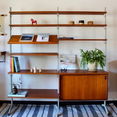 Swedish “Pira” Wall Unit in Teak