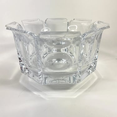 Mid Century Vintage Grainware Lucite Acrylic Large Serving Bowl Mcm Modern 8.5”