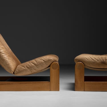Sling Chair and Ottoman