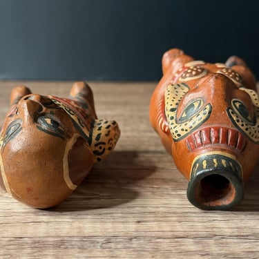 Handmade Marajoara Terracotta Figures, Perfect for Home Decor or Gifts 