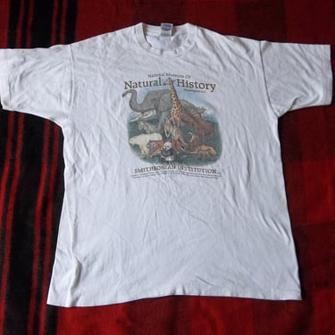 Vintage T-shirt National Museum of Natural History  sz L 1990s Smithsonian Institution 