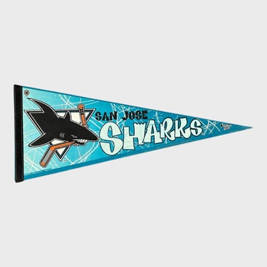Vintage San Jose Sharks Pennant