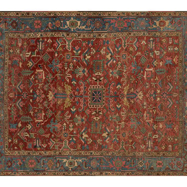 Vintage Heriz Rug - 11'3" x 8'8"