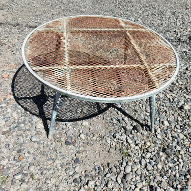 Outdoor Metal Table 30.25