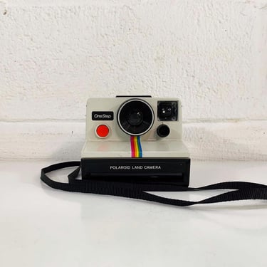 Vintage Polaroid Land Camera OneStep SX-70 Instant Film Photography Tested Working Time Zero Rainbow 1970s 