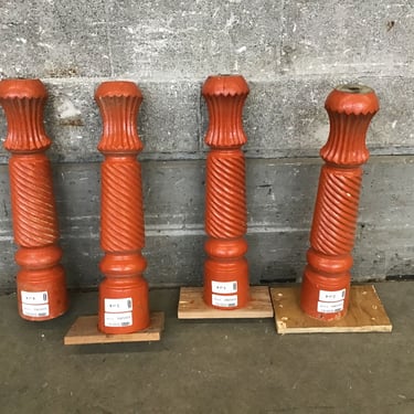 Big Twisty Table Legs (4 pc) (Seattle)