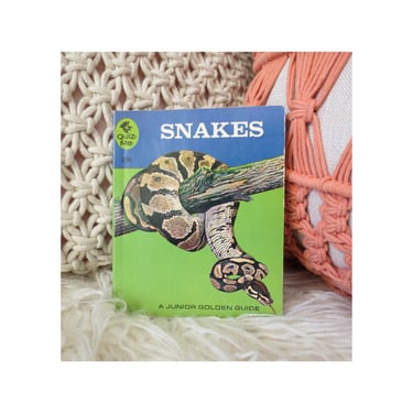 Snake Book - Snakes Golden Guide Junior Kid's Field Nature Booklet 