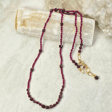 James + Jezebelle | Garnet Necklace