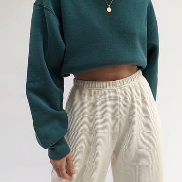 90s Faded Green Sweatshirt