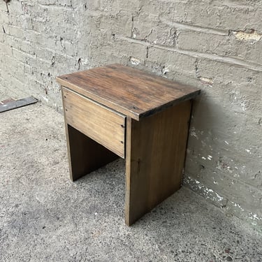 One Drawer Stool