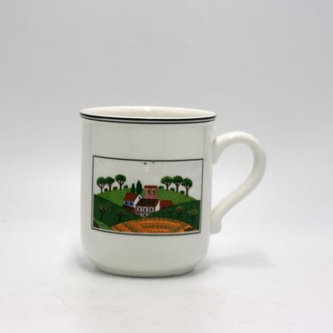 vintage Villeroy and Boch porcelain coffee mug 