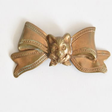 1940s Kitty's Bow brooch 