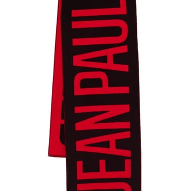 Jean Paul Gaultier Unisex Wool Scarf With "Jean Paul Gaultier" Logo