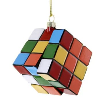 Rubiks Cube Ornament