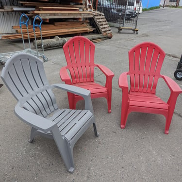 Adams Plastic Adirondack Chairs