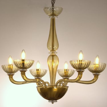 Unique original Murano glass chandelier in blown artistic fumè glass made in Italy vintage 