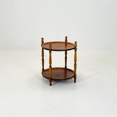 Mod century Modern Danish Round Teak Side table - 1960s 