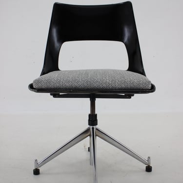 1960s Kay Korbing Swivel Chair Model KK-1A for Fibrex Denmark 