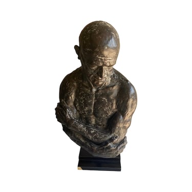 Ceramic Bust of a Man