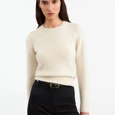 Gwendolyn Sweater - Light Oat Melange