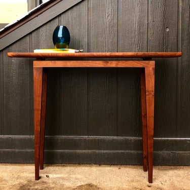 Made In Minnesota: Solid Walnut Console Table 