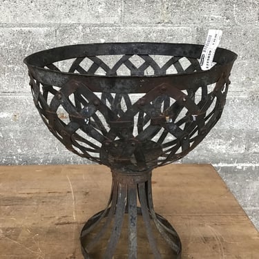 Decorative Strap Steel Goblet (Seattle)