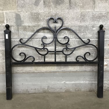 Black Iron Footboard (Seattle)