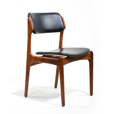 1960's Rosewood Erik Buch for O.D. Møbler Model 49 Side Chair 