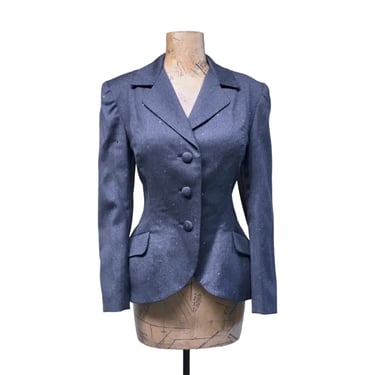 Vintage 1950's Two-Tone Rayon Gabardine Ricky Rockabilly