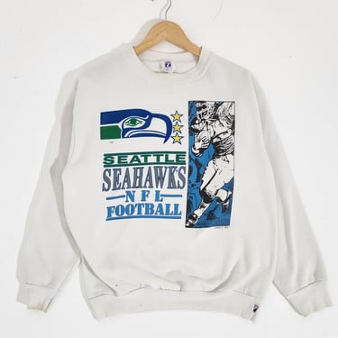 Vintage 1990's Seattle Seahawks 'Warren Moon' Jersey Sz. XL