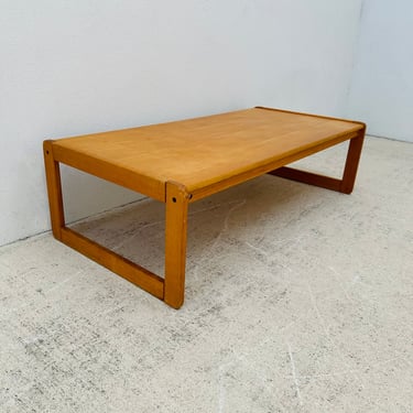 Wood Minimalist Coffee Table