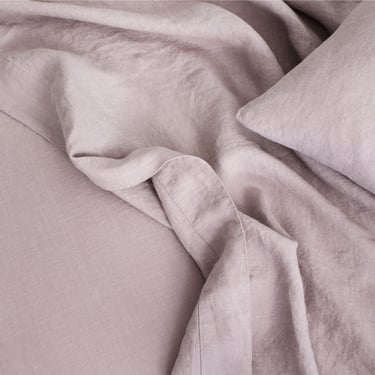 Washed Linen Sheet Set | Dusk