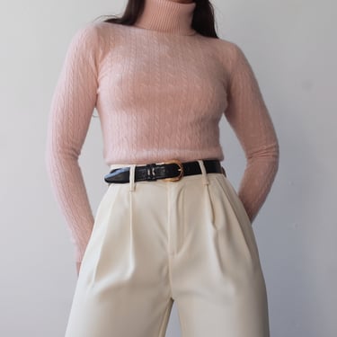 2000s Baby Pink Cashmere Sweater