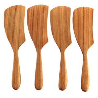 Teak Wide Spreaders | Set of 4