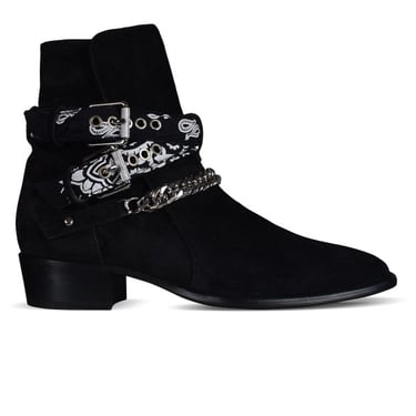 Amiri Men Boots Bandana Buckle