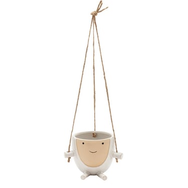 Hanging Face Planter