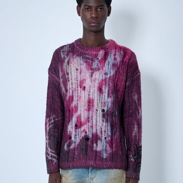 Acne Studios Men Printed Knit Sweater