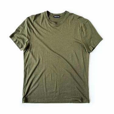 TOM FORD MILITARY GREEN T-SHIRT