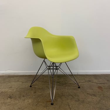 Lime Green Eames Original Side Chair 