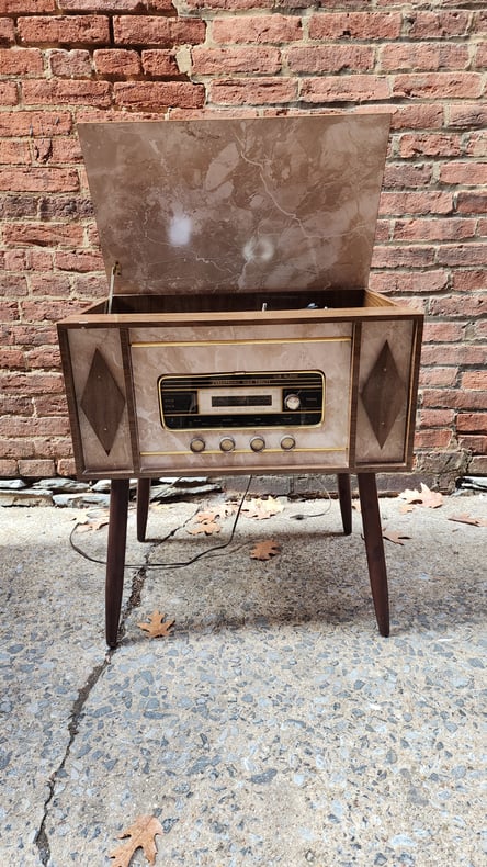 Vintage Stereo Bar Combo