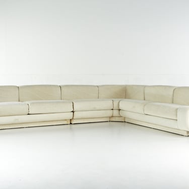 Directional Mid Century Sectional Sofa - mcm 