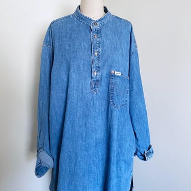 Vintage Guess Denim Shirt, Oversized Style 