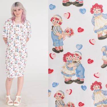 Raggedy ann smocked dress best sale